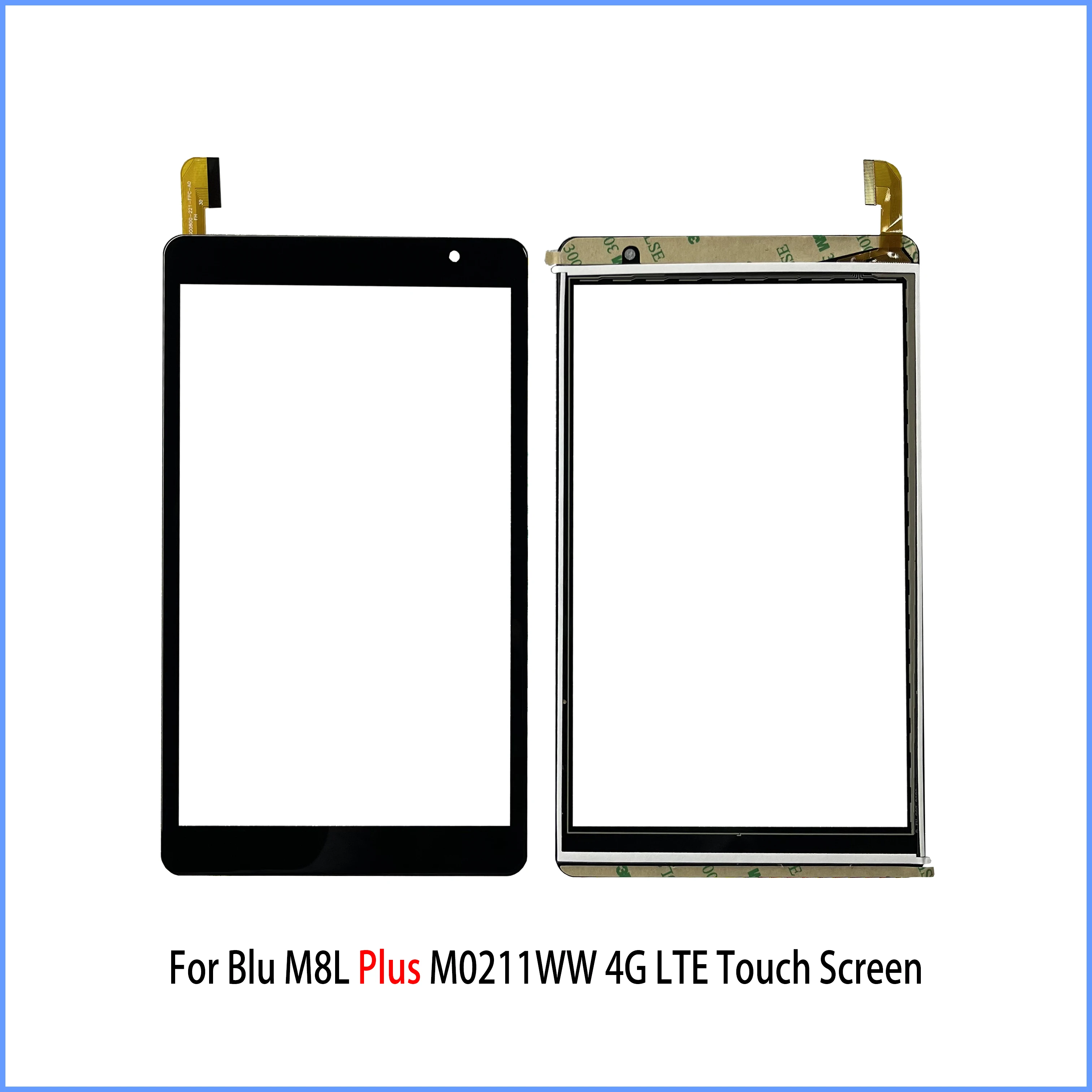 

8 inch For Blu M8L Plus M0211WW 4G LTE Tablet PC Capacitive Touch Screen Digitizer Sensor Panel Repair Parts Blu M8L-Plus 2020