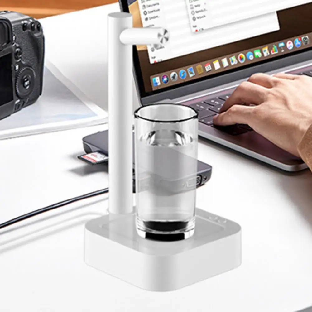 

Food-grade Water Pump Efficient Quiet Usb Rechargeable Desktop Water Dispenser with 6-levels Auto Pump Wide for Easy