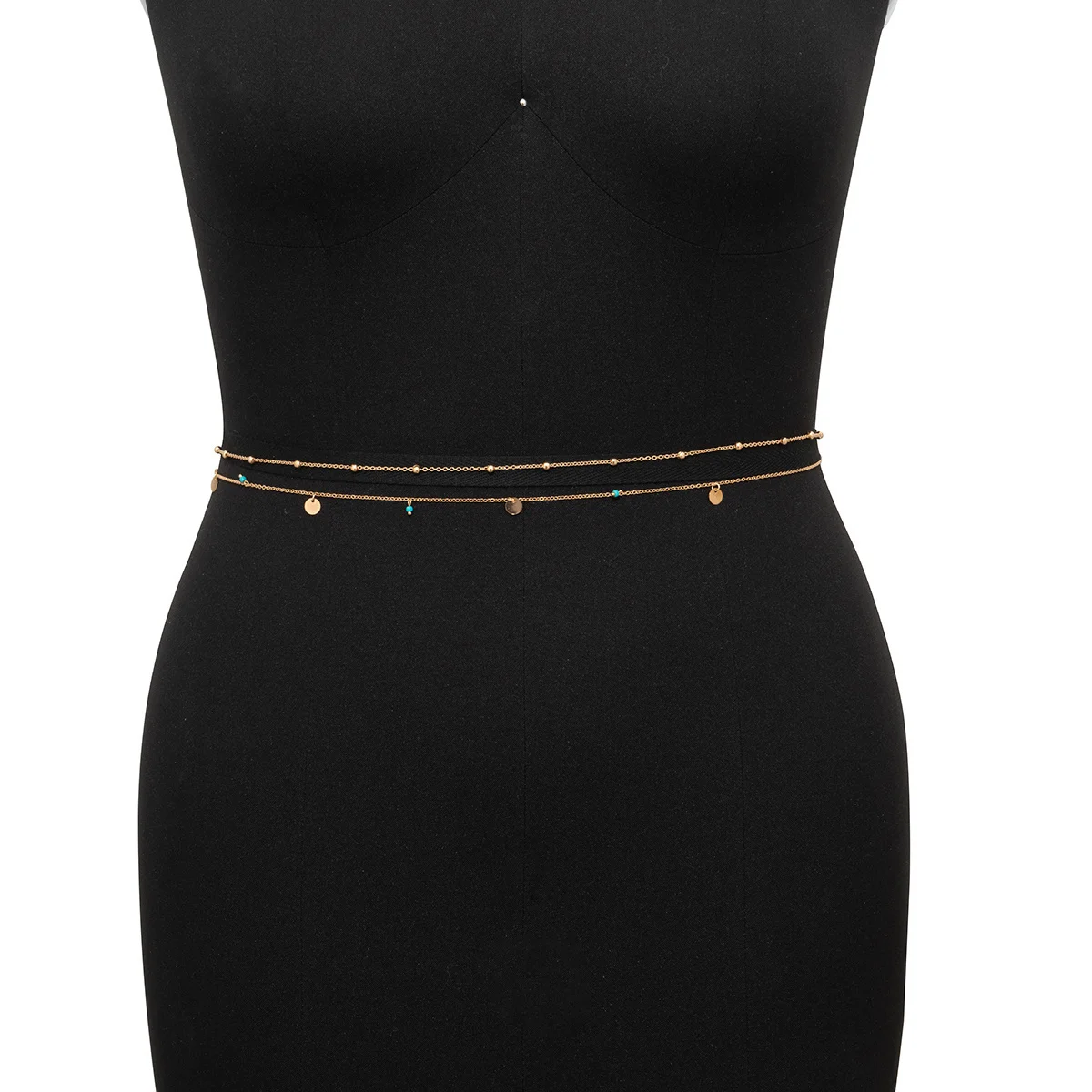 Boho Fashion Multilayer Sequins Belly Chain