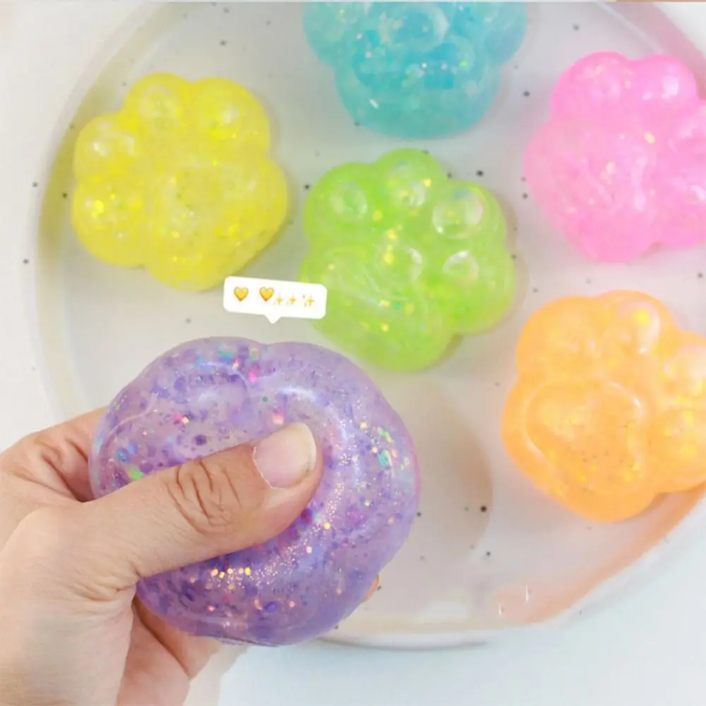 Cute Cartoon Cat Paw Squishy Toy Soft Mochi Squeeze Toy Slow Rebound Stress Relief Toys Stress Release Hand Relax Gifts 5