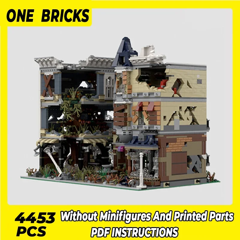 

Строительные блоки Moc, знаменитая модель игры, сборка по особой технологии, квадратные модульные блоки, подарок, рождественские игрушки, наборы для сборки «сделай сам»