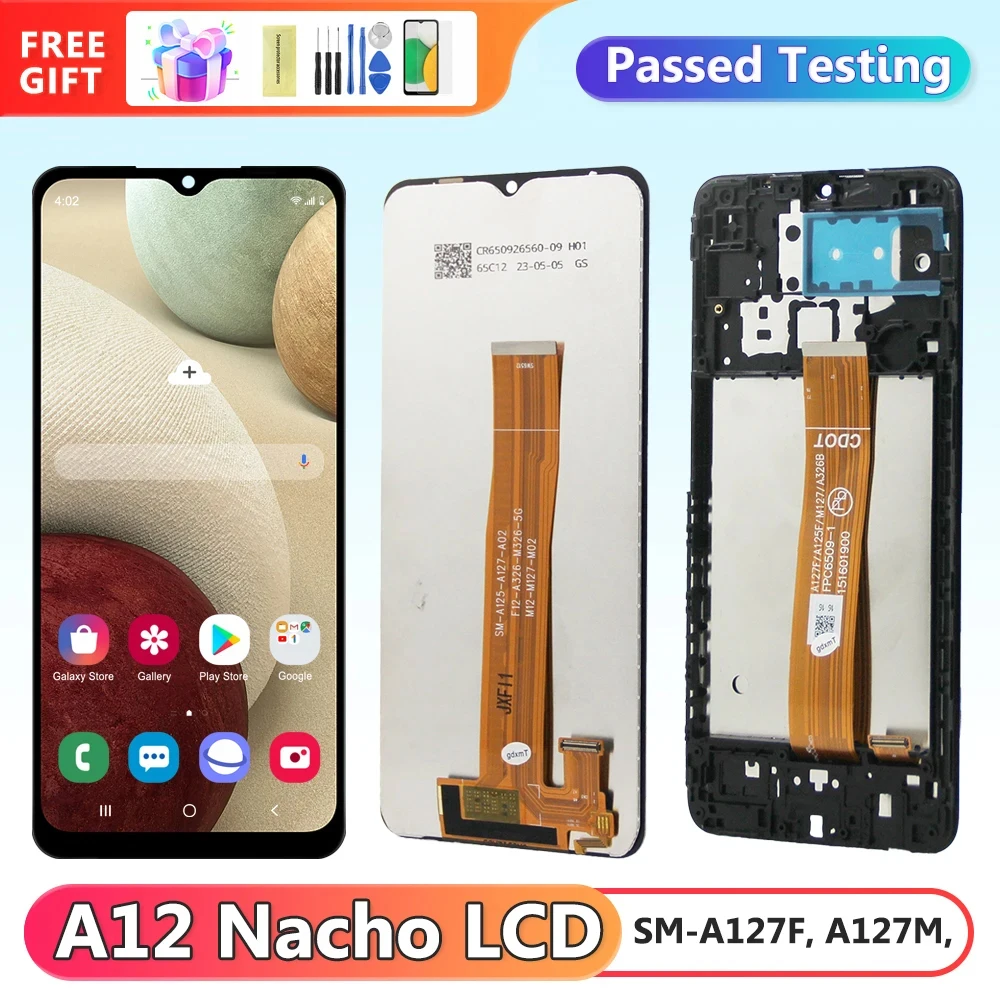 Screen-for-Samsung-Galaxy-A12-Nacho-A127-A127F-A127F-DS-Lcd-Display ...