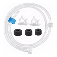 New Soap Dispenser Extension Tube Kit For Kitchen Sink, 47Inch Under Sink Soap Dispenser Tube With Upgraded Check Valve 1