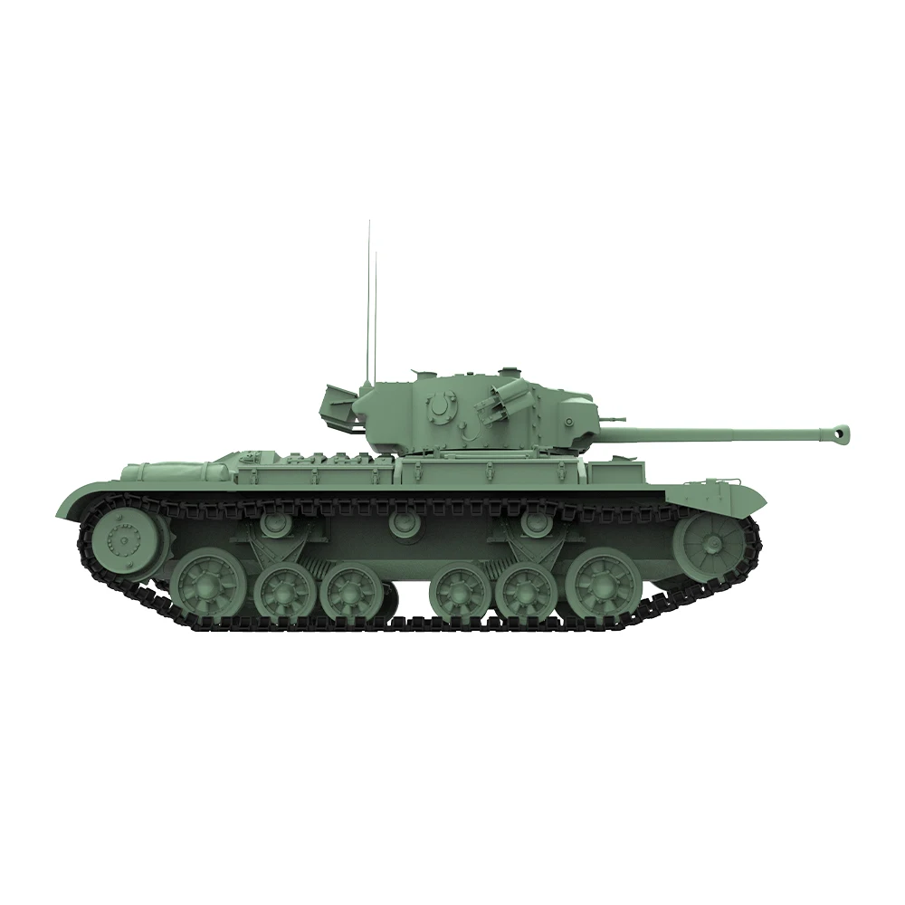 SSMODEL 1/144 밀리터리 모델 키트, 영국 발렌타인. XI 보병 탱크, Mk.III, SS144557