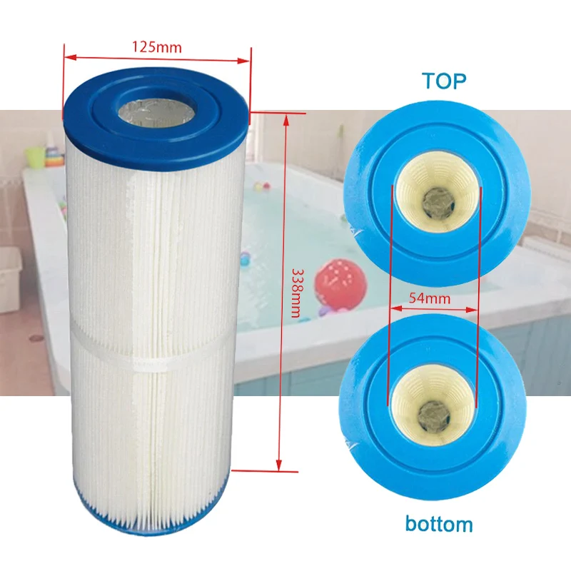 2 Filtri Cartuccia Per Spa E Vasca Idromassaggio – Ricambio Compatibile Con Pleatco PRB25-IN, Unicel C-4326, FC-2375 – 25 Sq Ft - 2