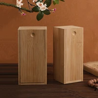 Bamboo Box Creative Desktop Organizer Wooden Storage Box Poker Case Box Cookies Storage Holder Gift Table Decorations 1
