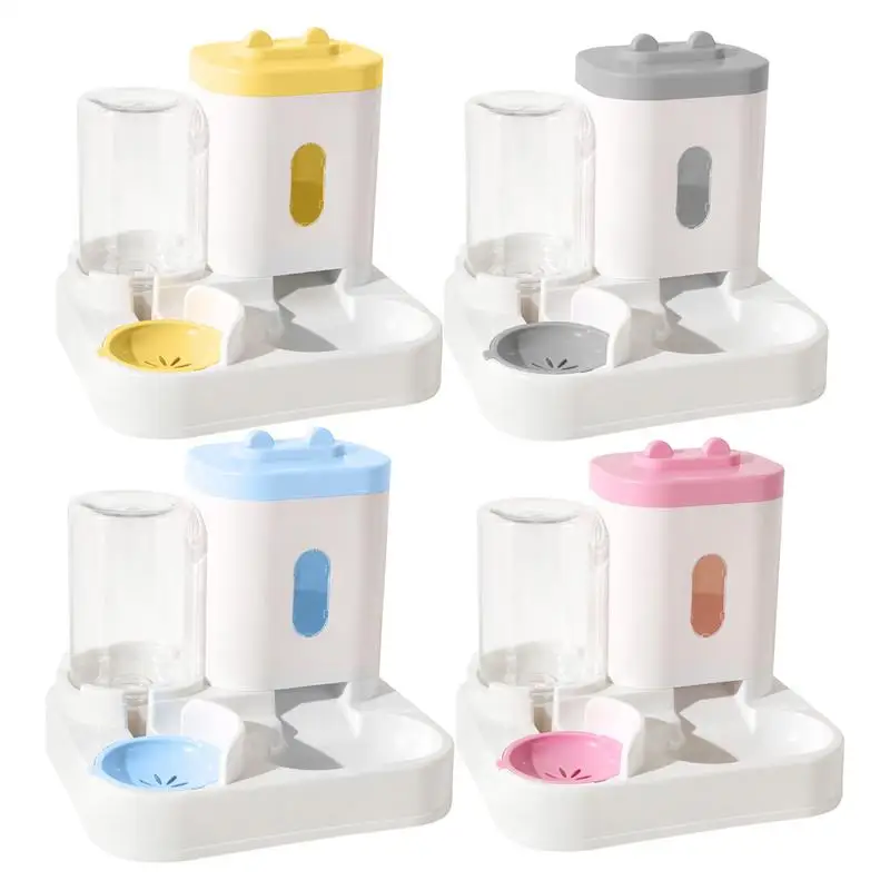 

Cat Auto Feeder And Waterer Cervical Protection Cat And Dog Feeding Machine Smart Food Dispenser For Dog Cat Bowl Kittens