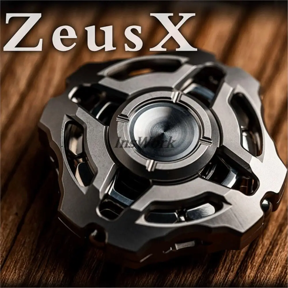 

WANWU EDC Zeus X Linkage Structure Titanium Alloy Fingertip Gyro Finger Ring Decompression Toy