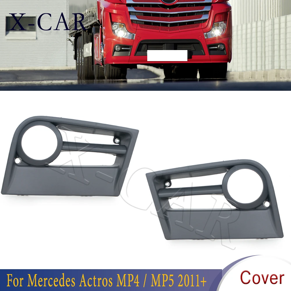 PMFC Car Front Fog Light Frame Fog Lamp Covers For Mercedes Benz Actros MP4  MP5 2011+ 9608853874 9608853974 Fog Light Assembly - AliExpress