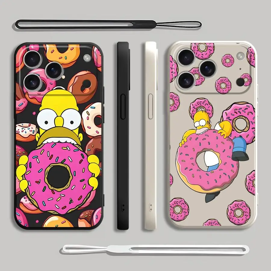 Simpson Donut Phone Cover
