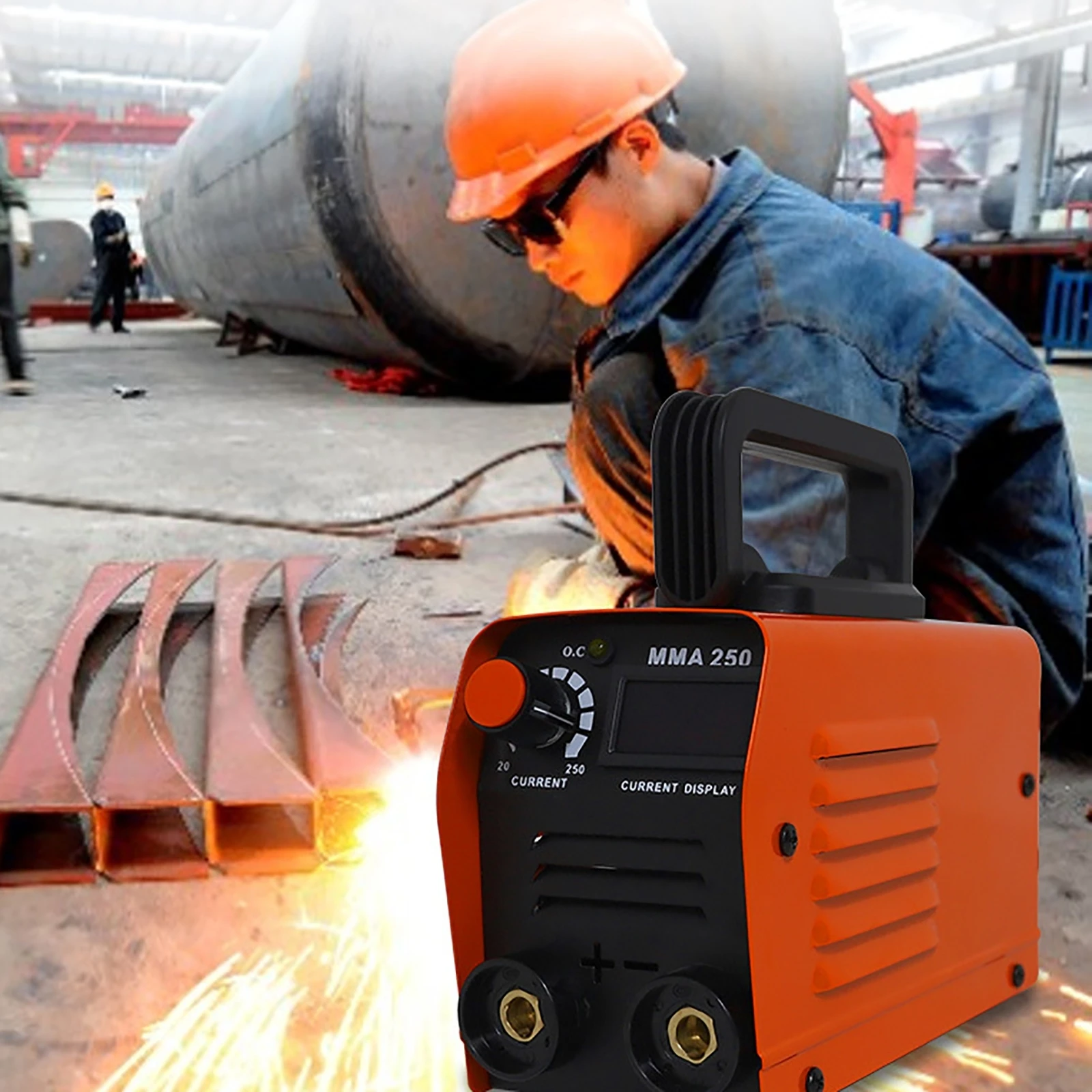 4000W Mini Arc Welding Machine DC 220V 250A Household Pure Copper Welding Inverter IGBT Electricity Welderg Tool Welder Machine
