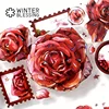 2m Laser PET Washi Tape Red Rose Transparent Roll Sticker Decorative Adhesive Tape For Scrapbooking Journal Aesthetic Stationery 5
