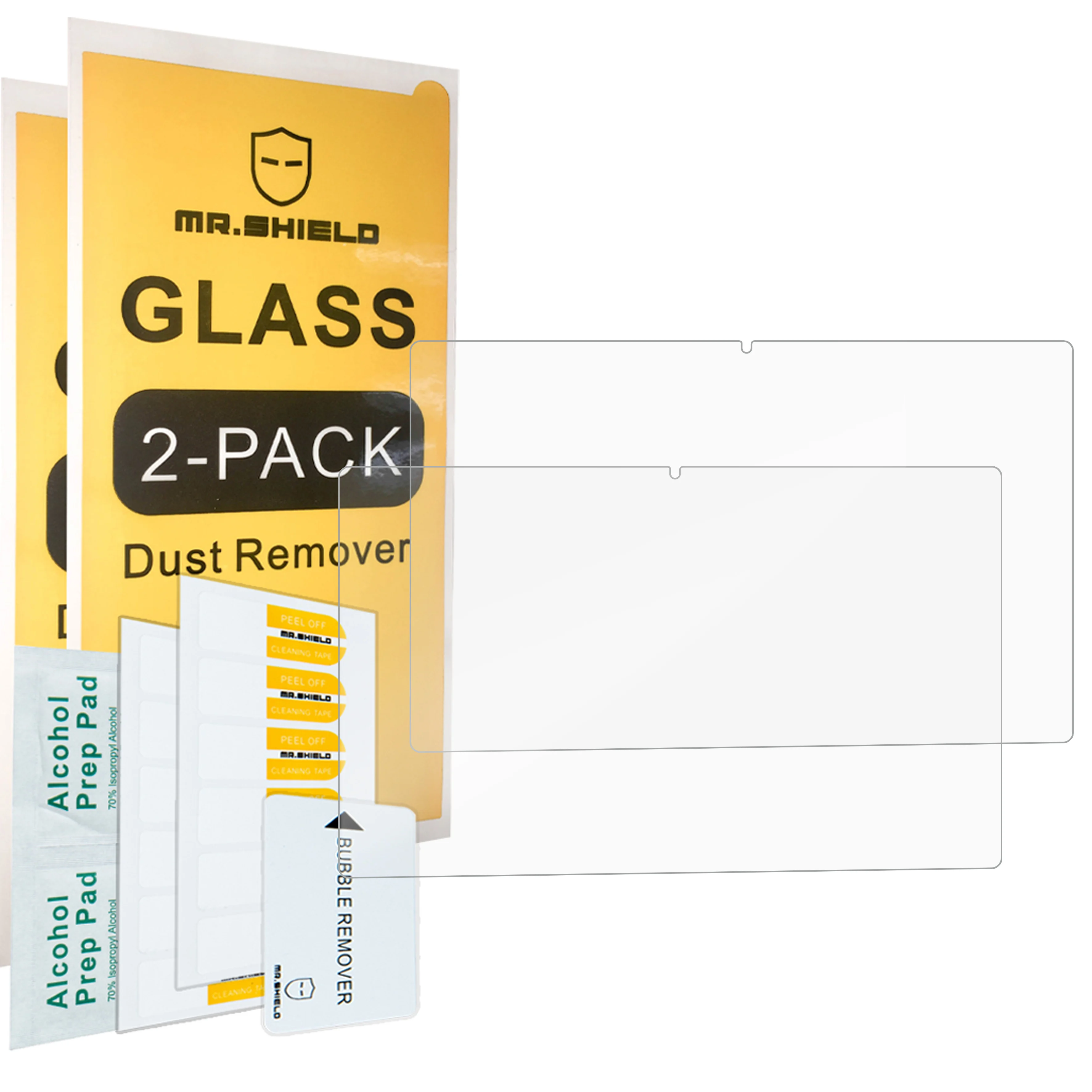 Mr.Shield [2-Pack] Screen Protector For CHUWI HiPad Max 10.36 [Tempered Glass] [Japan Glass with 9H Hardness] Screen Protector