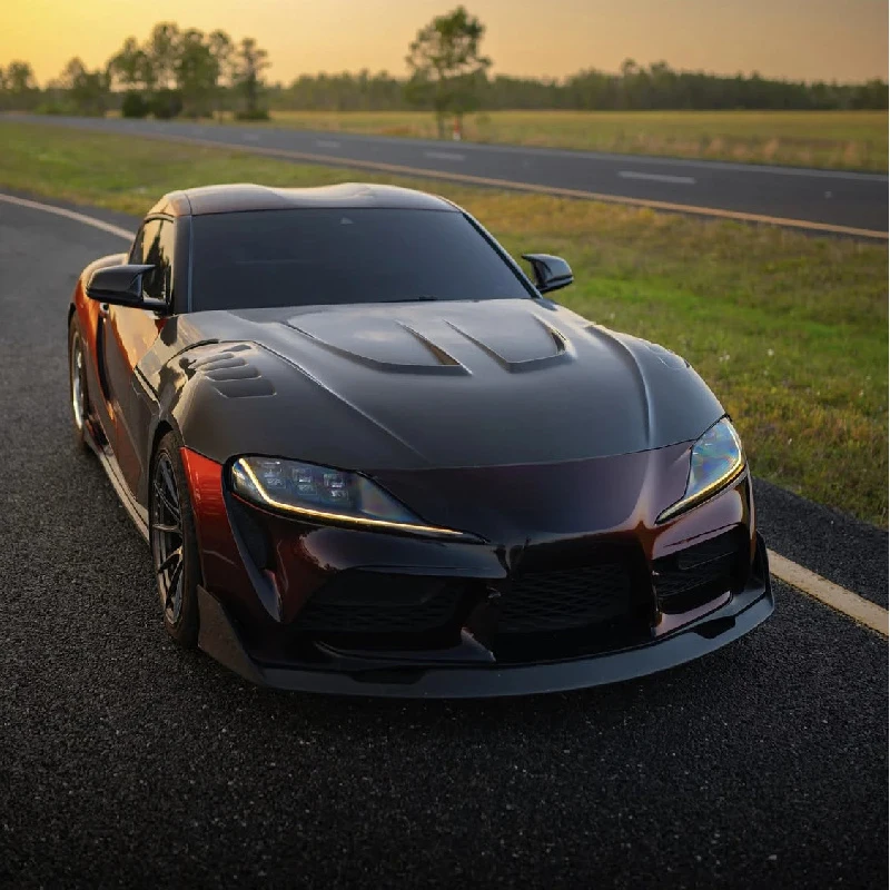 GR Supra A90 A91 Mk5용 카본 파이버 보닛