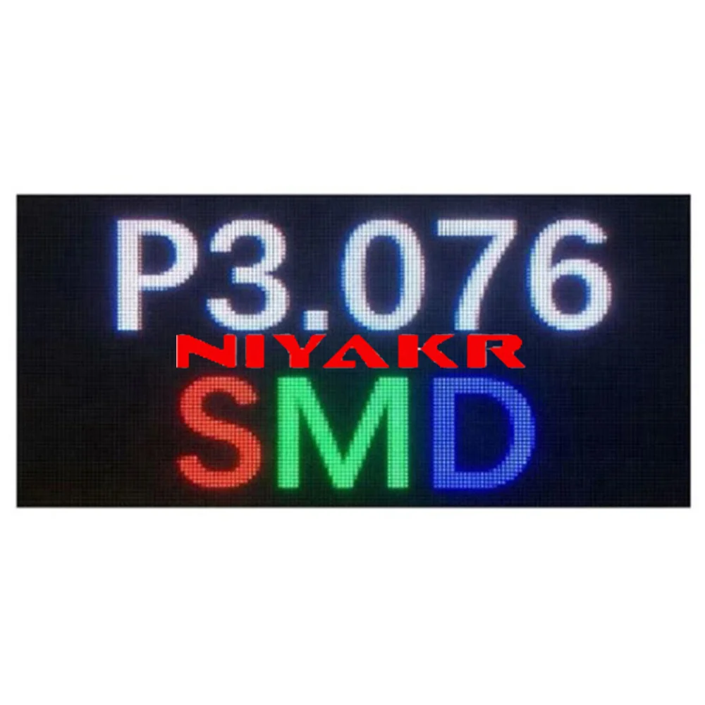 

LED Full Color Display Niyakr Outdoor LED Module Smd P3 Rgb Module 320x160