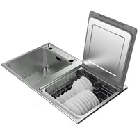 Dishwasher Household Smart Fully Automatic Kitchen Dishwasher Sink Drying High Temperature Washing Factory Sink 1