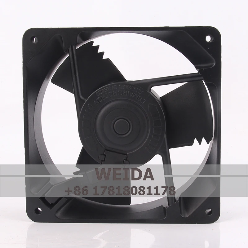 Фото MX3B3 охлаждающий вентилятор для COMAIR ROTRON AC230V 10/09A DC EC 120X120X38MM 12CM 12038 двойной шарикоподшипник три лезвия 2 Клеммы №1