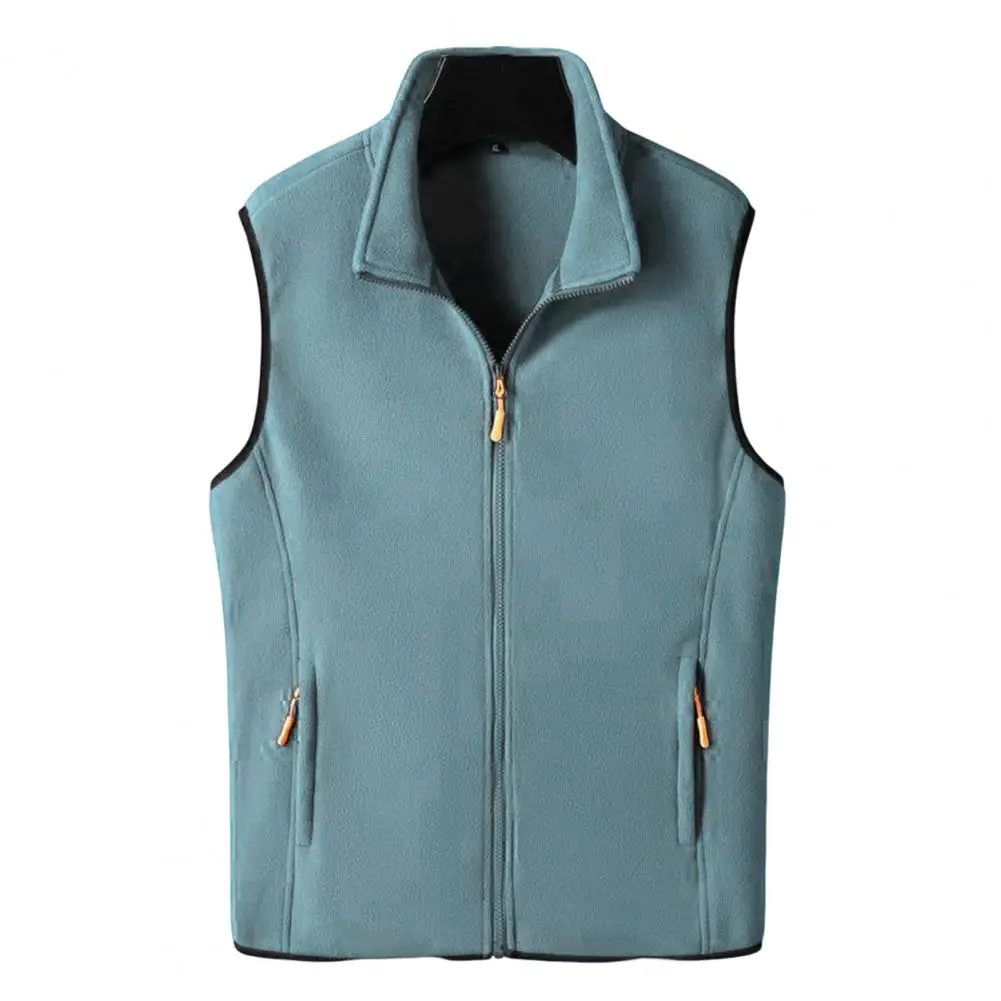 Hot-Men-Polar-Fleece-Vests-Outdoor-Vest-Unisex-Multi-pocket-Warm ...