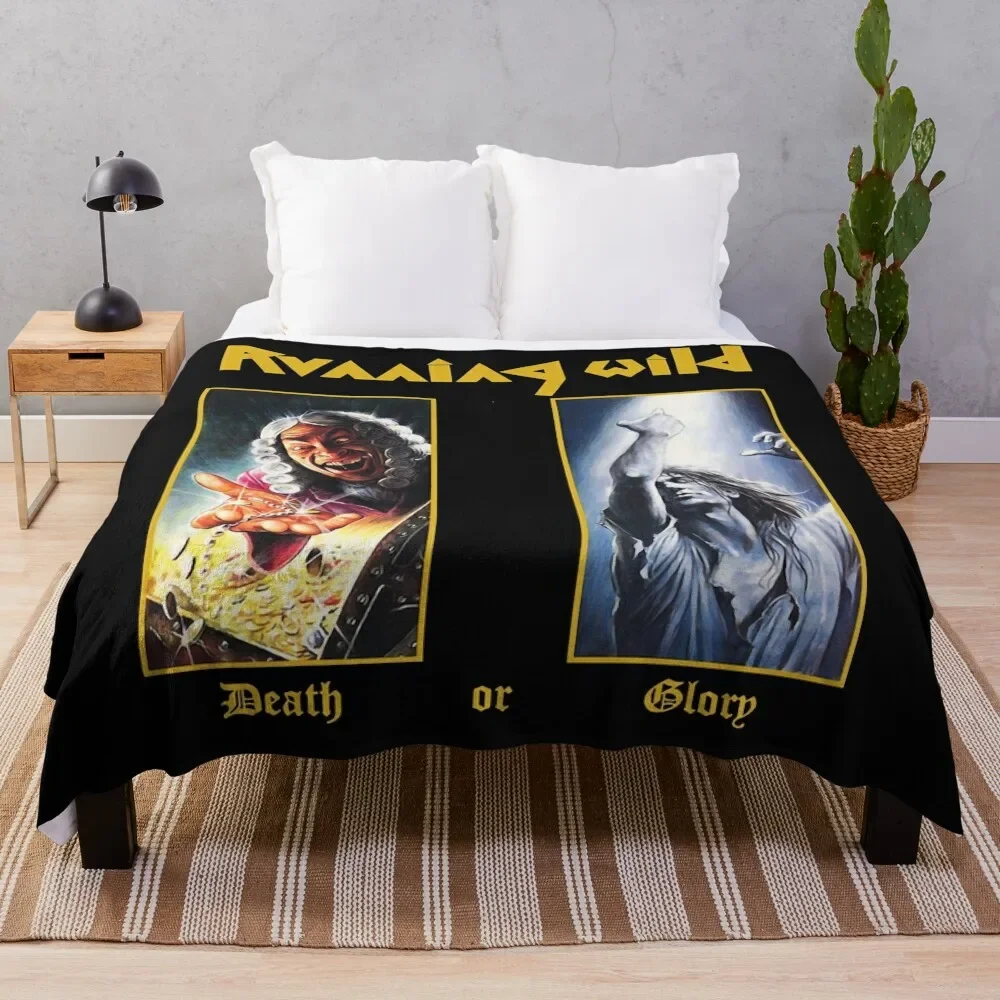 

Running Wild Classic T-Shirt Throw Blanket Cute Luxury Designer Blankets