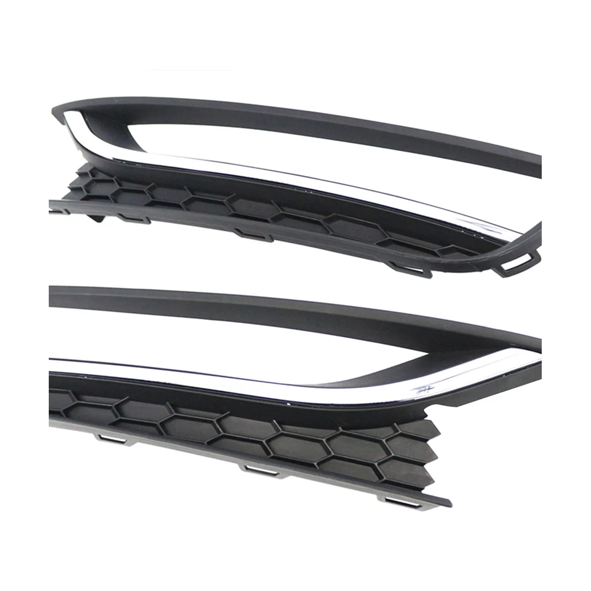 

1Pair Car Front Bumper Fog Light Grill Fog Lamp Cover for VW Passat 2012-2015 561853665A 561853666A