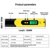 PH Meter for Water Hydroponics Digital PH Tester Pen High Accuracy  0-14 PH Measurement Range for Pool Aquarium TEMP PPM Tester 3