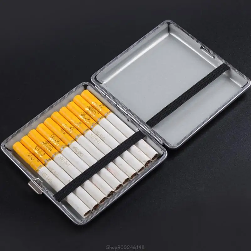 Leopard Pattern Cigarette(20 pcs) Tobacco Pocket New Case Box Holder BW Leather Jy24 20 Dropship | Дом и сад
