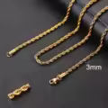 3mm Gold Rope