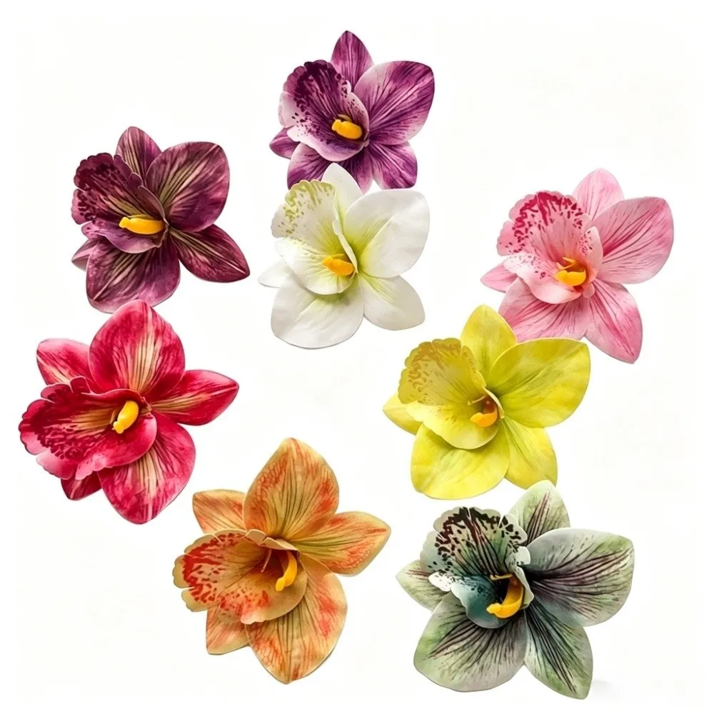 Tropical Bloom Hair Clips - Bohemian Magnolia Style Hair Barrettes