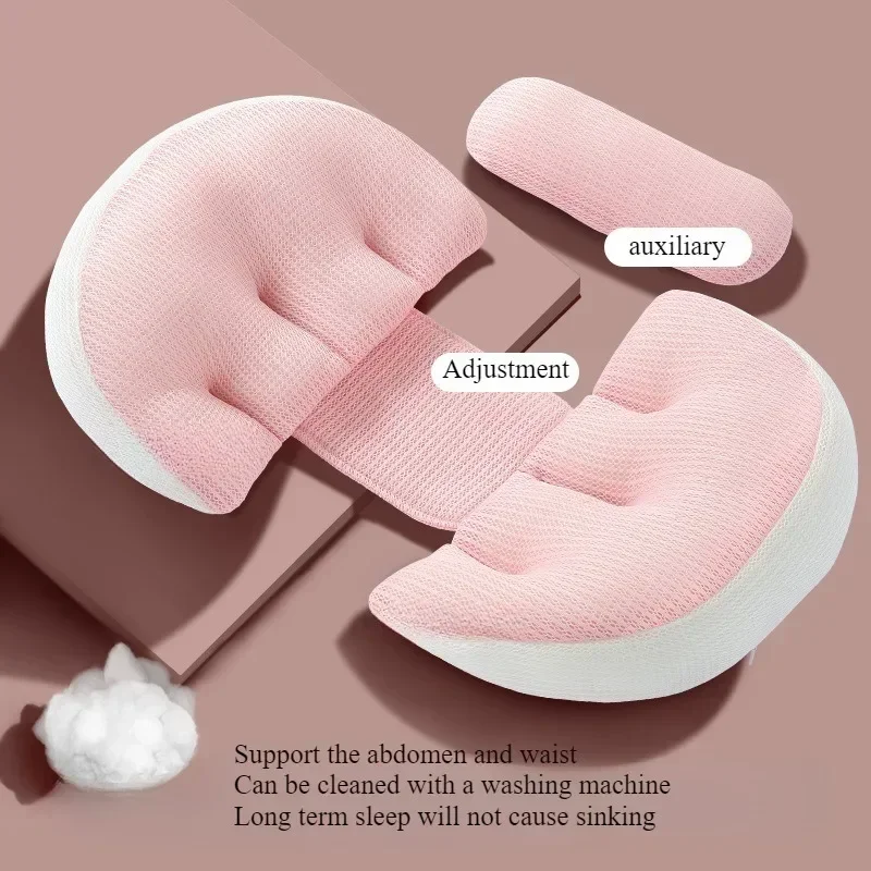 Pillow Special for Sleeping Pregnancy Cushions Pregnant Women Maternity Waist Sleeping Cushion Side Sleeper Abdomen Support Pad