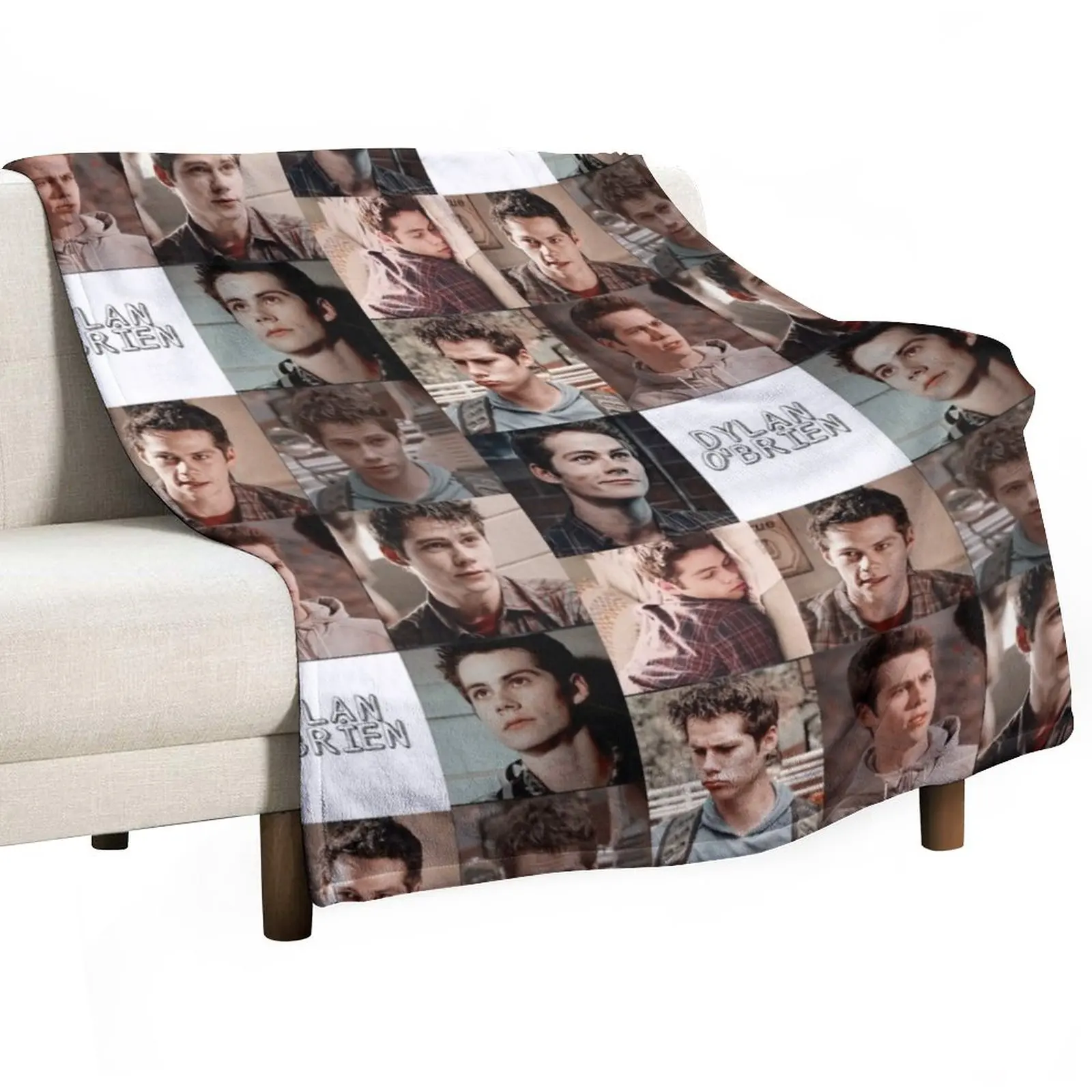 

Dylan O'brien Throw Blanket Soft Plush Plaid Heavy Blanket