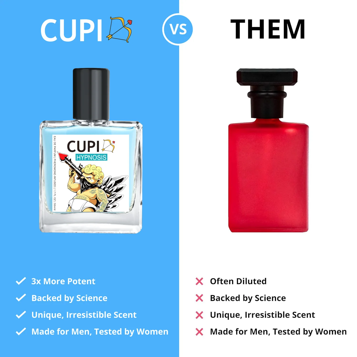Cupid Pheromone Hypnosis Eau De Toilette Long Lasting Fragrance_voghion.com