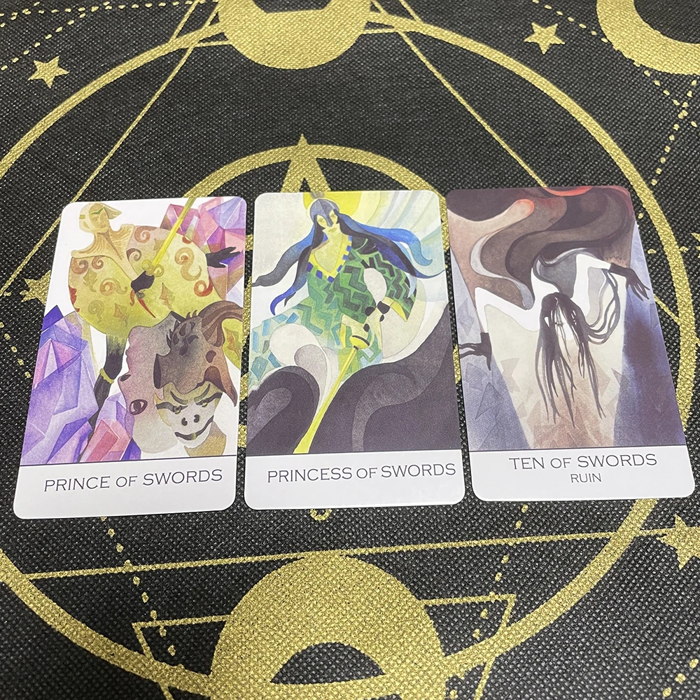 Novo tarot dos mil e uma noites cartas por lo scarabeo jogos de cartas  oracle cartas baralho jogos de mesa destino jogando cartas - AliExpress