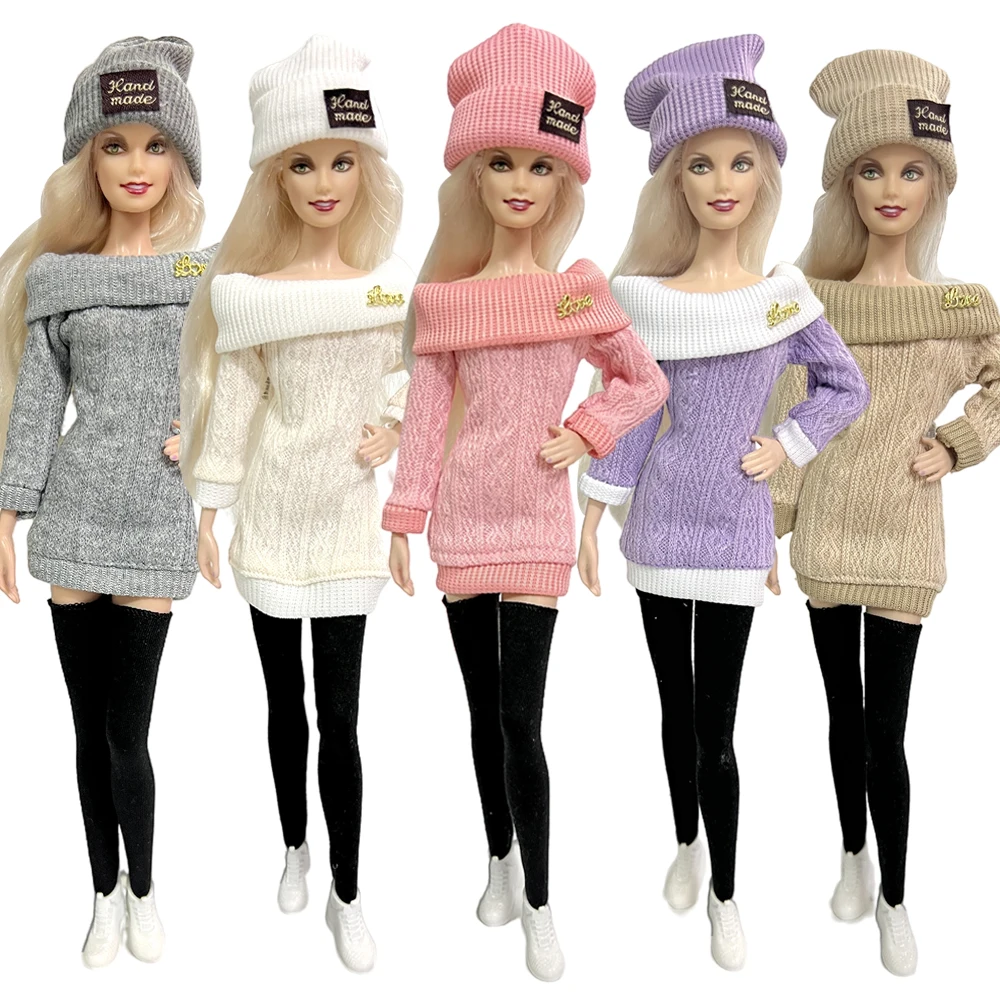 NK Official Fashion Doll Dress 11.5 Inch Doll Clothes Dolls Accessories Mix Style Dollhouse Toys For Girl's 1/6 Doll Gift JJ