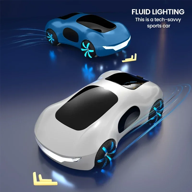 ABS Remote Control Car Toy with Spray Light for Kids