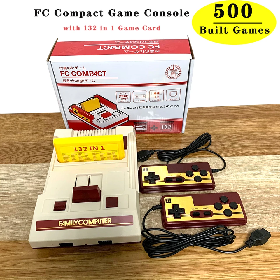8 Bit Retro Gaming Console with 500 Classic Games