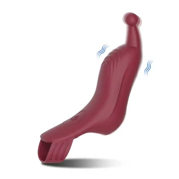 Vibratore per Punto G, Stimolatore per Capezzoli, Vagina e Clitoride, Massaggiatore Vaginale, Giocattoli Sessuali Femminili