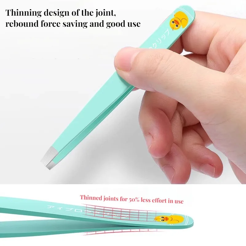 Cmgf-high precision eyebrow clip, small tweezers stainless steel beard plucking tool, eyebrow trimming plucking pliers tool set 3
