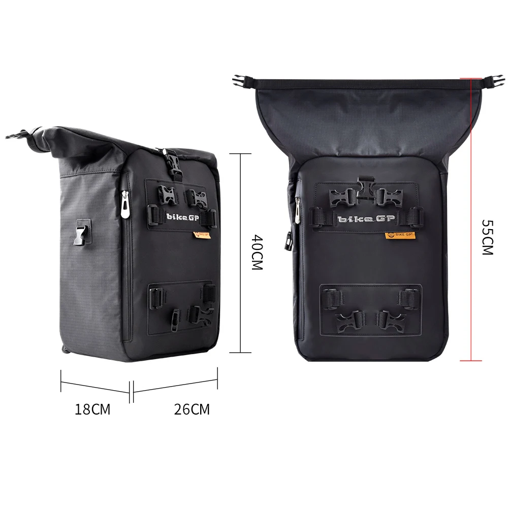 Universal Saddlebag Crash Bar Waterproof Backpack For BMW R1250GS R1200GS F850GS ADV F750GS Riding Luggage Pack Rear Seat Bags