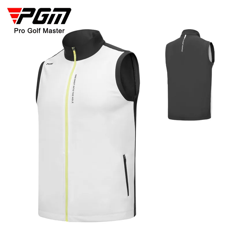 PGM Golf Men's Vest Coat Jackets Light Absorbing and Heat Absorbing Sportswear In Autumn and