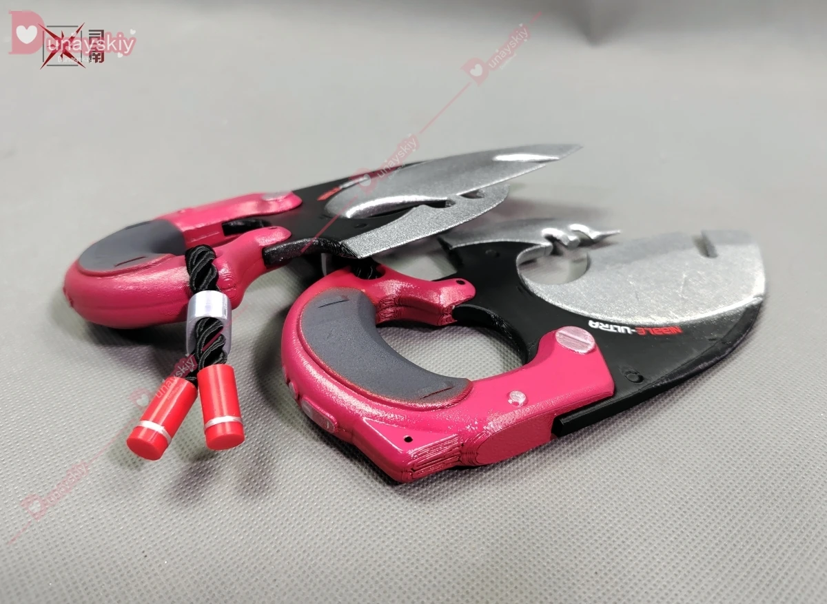 Anime ZZZ Cosplay Jane Doe Prop Weapon Cosplay Halloween Party 15*11CM Comic-Con Combat Prop Jane Doe Zenless Zone Zero Weapon 5