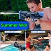 New Summer Water Gun Electric Pistol High-pressure Full	Automatic ShootingWater	Beach Toy	Gun For	kid	Children	Boys Girls Adult 1