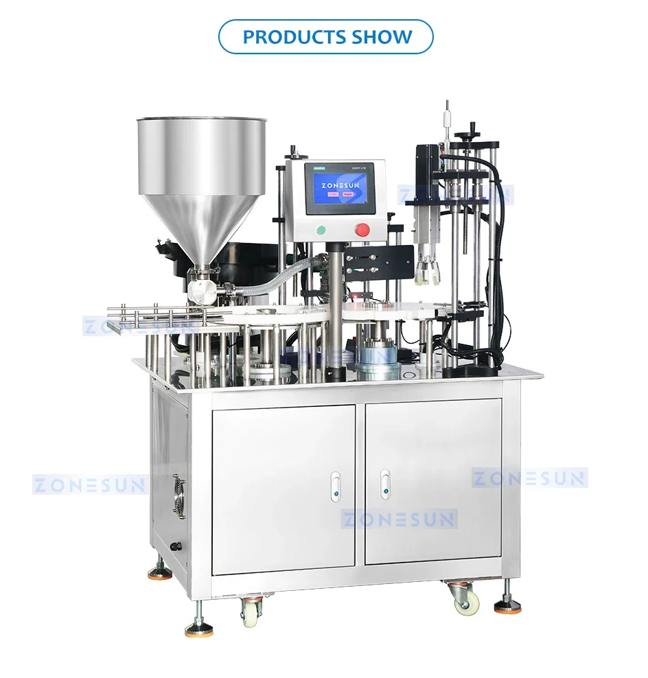 ZONESUN Monoblock Bottling Automatic Bottle Filling and Capping Machine ZS-AFC24