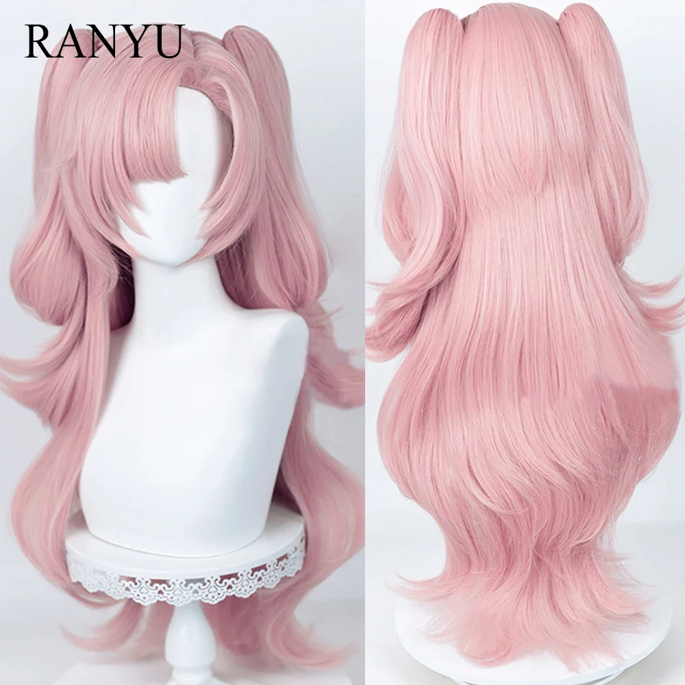 

Zenless Zone Zero Nicole Demara Wig Synthetic Long Straight Pink Game Cosplay Hair Heat Resistant Wig For Party