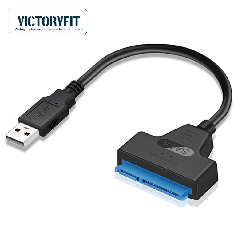 Adaptador Externo de Alta Velocidade 22cm 35cm 50cm Usb 2.5 3.0 do Disco Rígido do Leitor 2.0 Hdd Ssd do Cabo de Usb Sata para Opcional