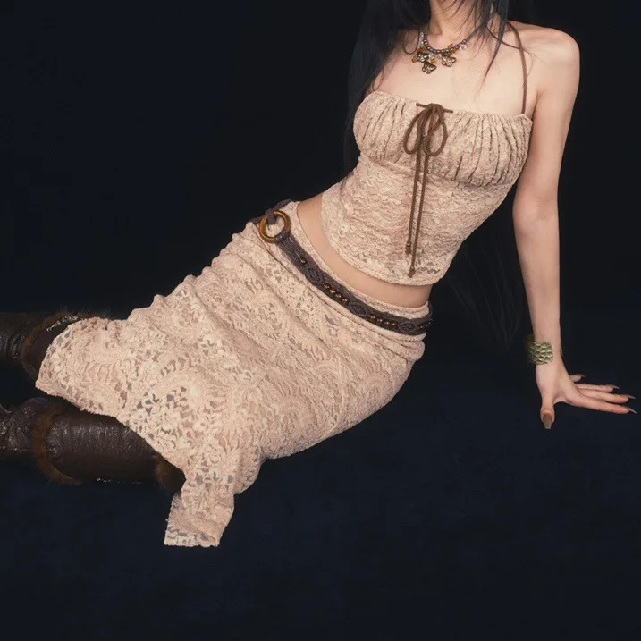 Fashion Bohemia Handmade Beads Braided Women's Belt Knotted Tassels Waist Belts Solid Color Strap Fashion Dress Slim Waistband