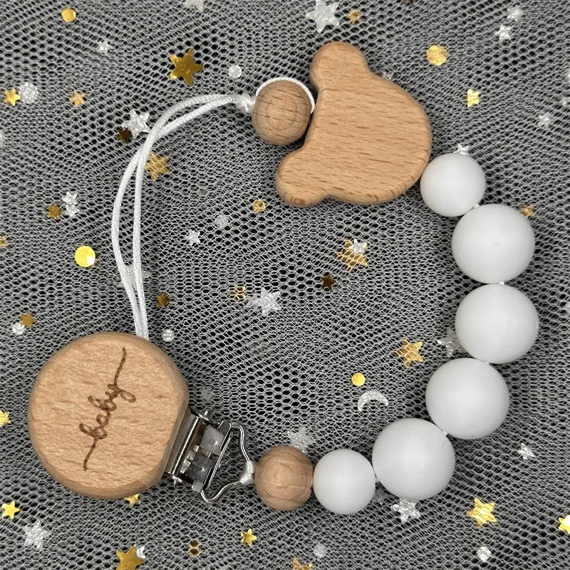 custom pacifier clip