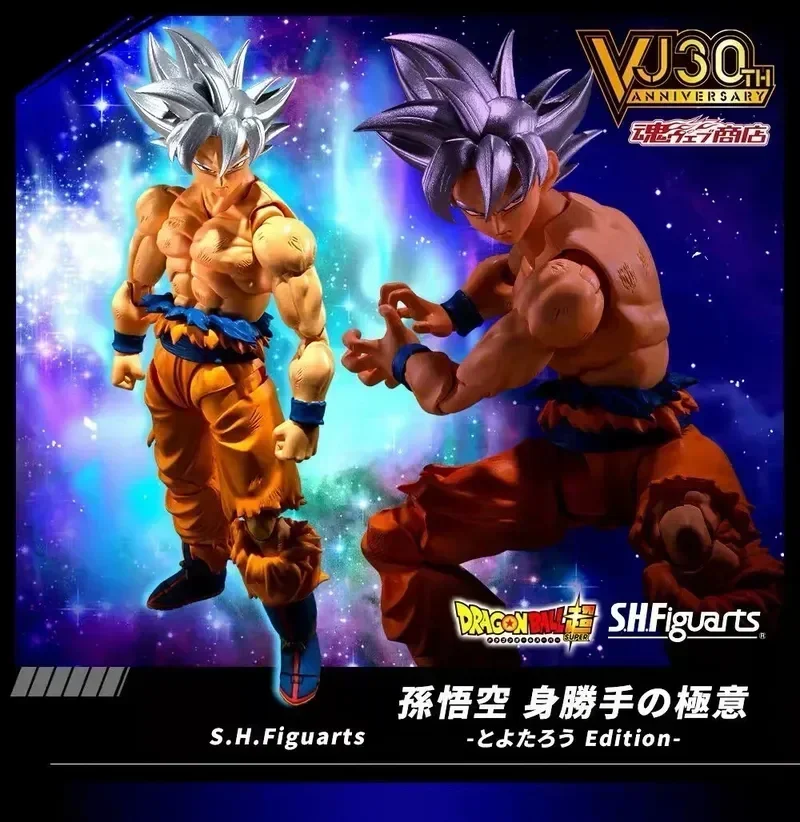 

Bandai Dragon Ball Z S.h.figuarts Shf Figure Son Goku Silver Hair Ultra Instinct Anime Action Figurine Model Garage Kitvj30th