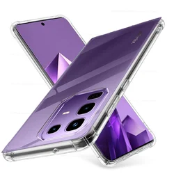 Clear Shockproof Soft Silicone Phone Case Cover - Enhanced Protection Back Shell s for Note 50 Pro 4G (Clear)