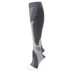 Enhanced Compression Sports Socks for Training, Recovery, and Travel (YSZ02-Light Gray)