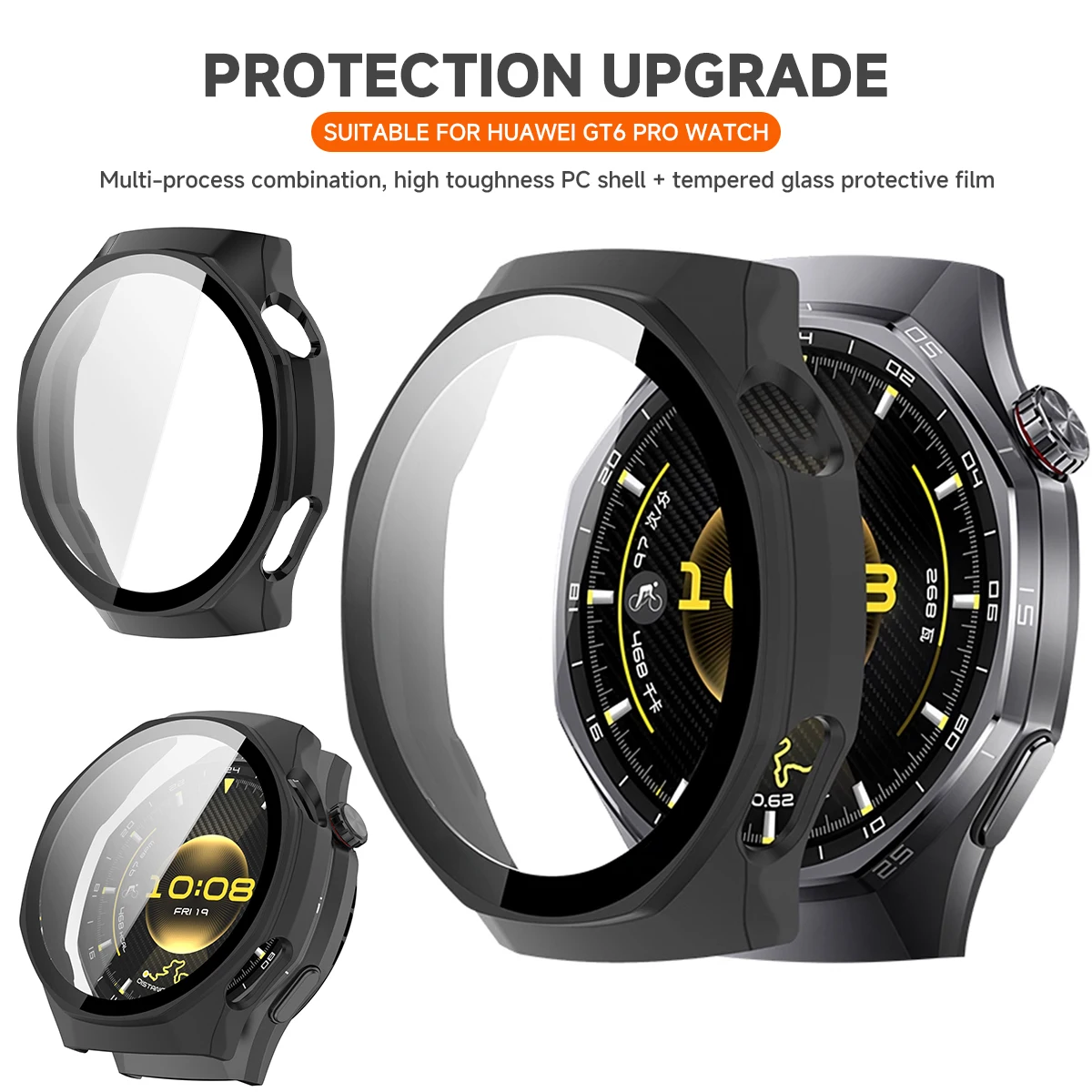 Premium Protective Cover and Screen Protector for Huawei Watch GT Series